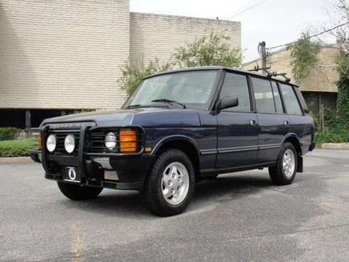 1995 range rover long wheel base, one owner from new, just serviced