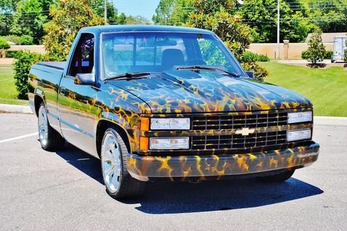 Simply incredable 1991 chevrolet c1500 pickup 15k paint job this truck is sweet