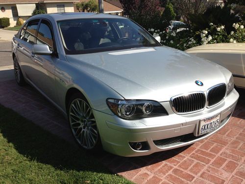 2007 bmw 750li base sedan 4-door 4.8l