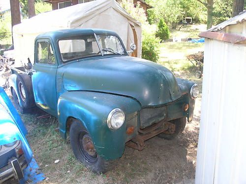 1952 chevrolet 3/4t pickup truck 3600 series five window