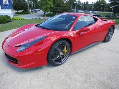 2012 ferrari 458 italia - certified!!