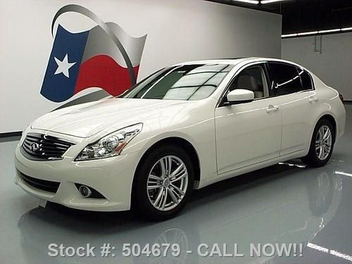 2011 infiniti g37 journey sedan premium sunroof nav 3k texas direct auto