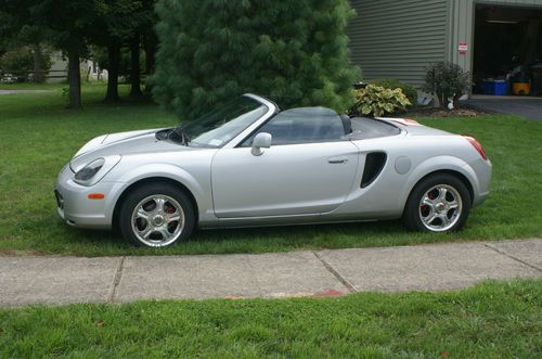 2002 toyota mr2 spyder base convertible 2-door 1.8l / porsche look alike