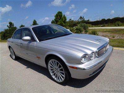 05 jaguar xjr supercharged type r sport free shipping navi clean carfax florida