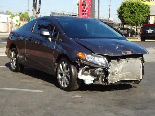 2012 honda civic si coupe damaged rebuilder only 11k miles starts only wont last