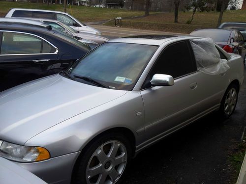 2002 audi s4 quattro twinturbo 6 speed low miles no reserve salvage flood mv907a