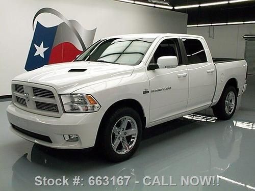 2011 dodge ram sport crew cab hemi v8 20&#034; wheels 43k mi texas direct auto