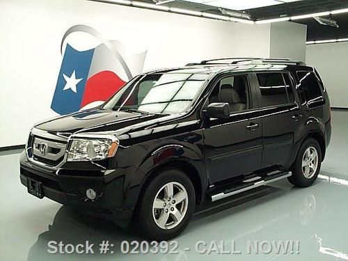 2011 honda pilot ex-l 8-pass leather sunroof dvd 46k mi texas direct auto