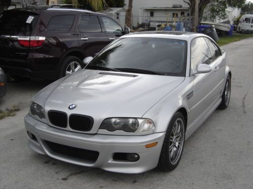 2003 bmw m3 coupe 2-door 3.2l 6 speed low reserve