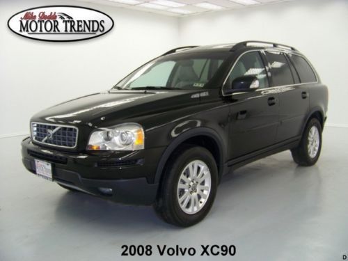 2008 volvo xc90 awd sunroof leather heated mem seats 3rd row 74k