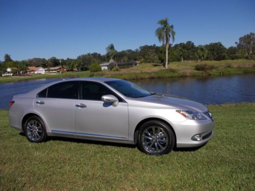 2012 lexus es350 base sedan 4-door 3.5l with nav and chrome wheels