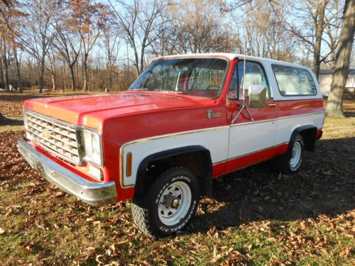 Chevrolet Blazer k5 1977