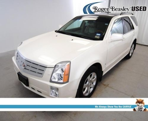 07 cadillac srx navigation heated leather seats sunroof power lift gate homelink