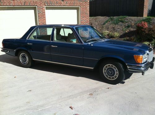 1973 mercedes-benz 450 se  no reserve!!!!!!  immaculate