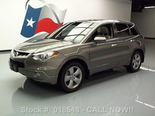 2007 acura rdx awd tech turbo sunroof nav rear cam 50k! texas direct auto