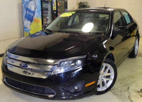 2012 ford fusion sel sedan 4-door 2.5l back-up camera heated seats, sunroof