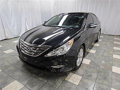 2012 hyundai sonata limited 10k warranty panorama roof heated leather