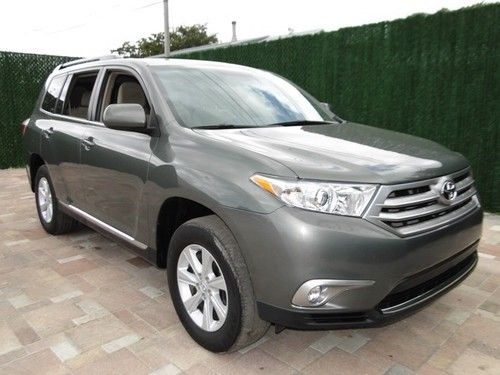 2011 toyota highlander 1 owner fla driven 7 passenger backup cam pwr pkg! automa