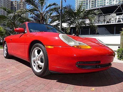 Florida sharp 1999 porsche 911 carrera 6spd carfax certified one owner like new