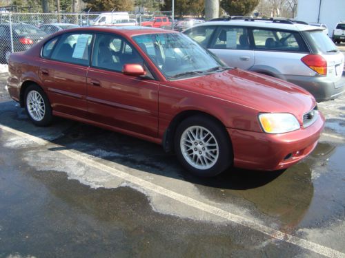 2003 subaru legacy l se sedan low low miles new car trade pre auction