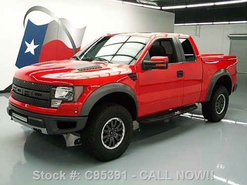 2010 ford f150 svt raptor supercab 6.2l 4x4 sunroof 15k texas direct auto