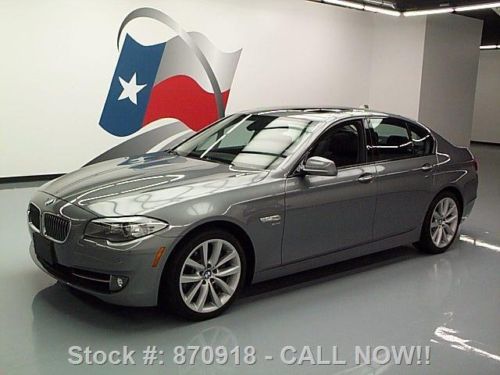 2011 bmw 535i xdrive awd twin-turbo sport sunroof 42k texas direct auto