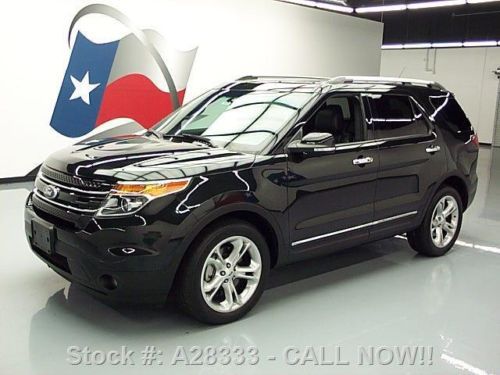 2014 ford explorer ltd 4x4 leather dual sunroof 12k mi texas direct auto