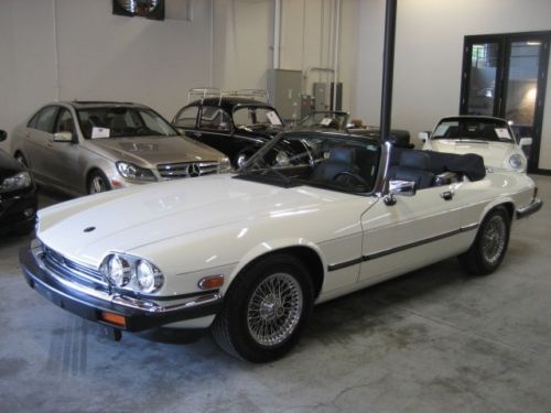 1990 jaguar xjs v12 roadster convertible collectible