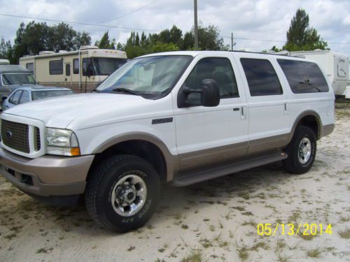 2003 ford excursion eddie bauer sport utility 4-door 6.8l - 4x4 - 68k miles