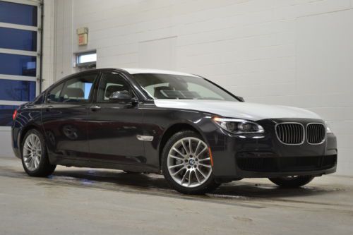 Great lease buy 14 bmw 750lxi executive msport lighting gps cw bluetooth