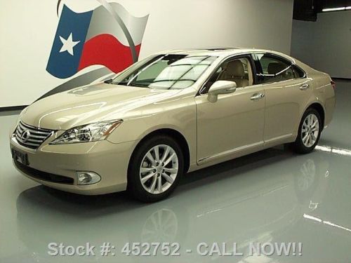 2011 lexus es350 climate seats sunroof nav rear cam 30k texas direct auto