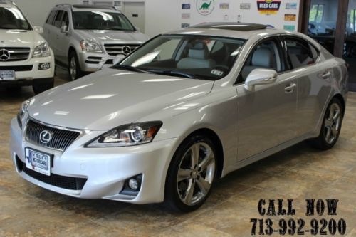 2013 lexus is250, nav, back up cam, luxury premium, only 17k, ac/heated seats