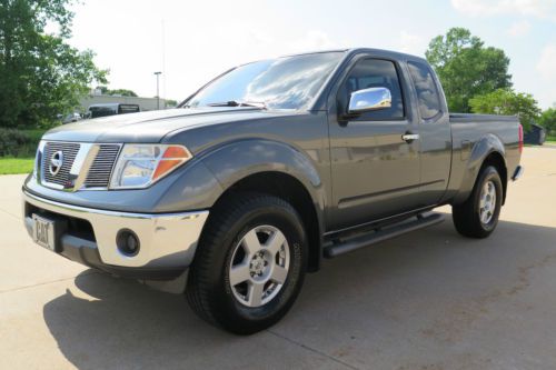 2005 nissan frontier se, king cab, 4wd, v6, 99k miles, extras, no reserve !!!