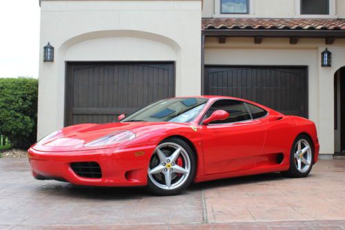 2001 ferrari 360 modena f1 nouvalari service recs scuderia sheilds daytona seats