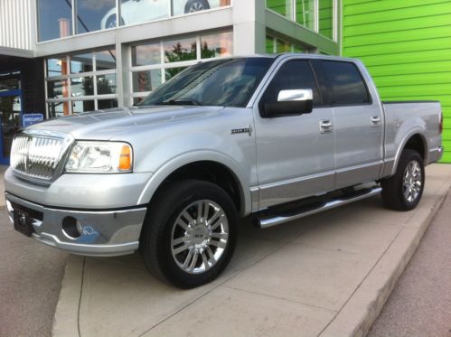 Silver nav leather sun roof new tires clear title luxury f150 low miles loaded