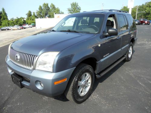 Low miles! beautiful inside &amp; out! runs perfect! this is one loaded mountaineer!