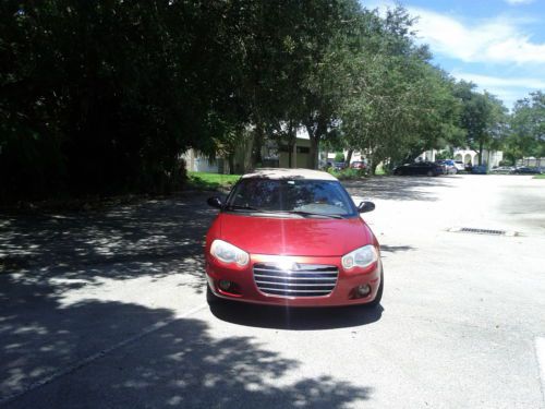 2004 chrysler sebring limited convertible 2-door 2.7l