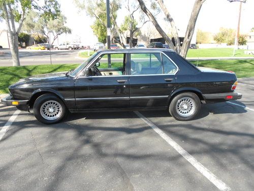 1988 bmw 528e base sedan