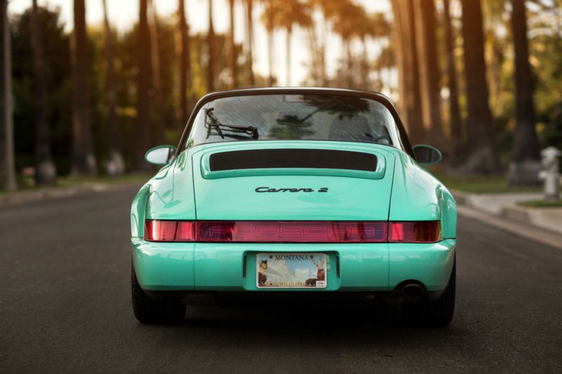 1992 porsche 911 targa carrera 2