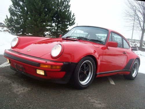 1987 porsche 911 turbo carrera coupe 2-door 3.3l