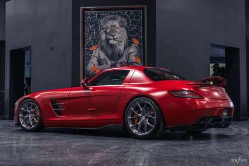 2012 mercedes-benz sls amg in amg lemans red w/ ccbs + full stealth ppf &amp; car