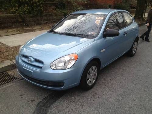 2007 hyundai accent gs hatchback 2-door 1.6l