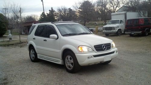 2002 mercedes-benz ml320 base sport utility 4-door 3.2l