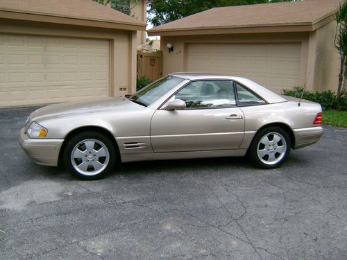 2000 mercedes sl500 - 52000 mi - all orig. immac. in / out - garaged - dlr svc.