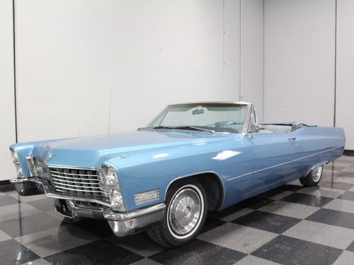 Beautiful light blue drop top, fresh paint, 472 cid, loaded w/options!