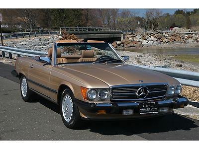 1987 mercedes-benz 560 sl "low miles, gorgeous!!!"