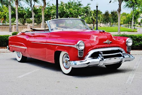 Simply beautiful 1950 oldsmobile 98 convertible runs, drives, &amp; looks fabulous!