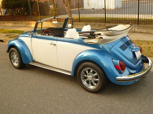 Find used 1972 VW Super Beetle Convertible - Beautifully Restored in ...