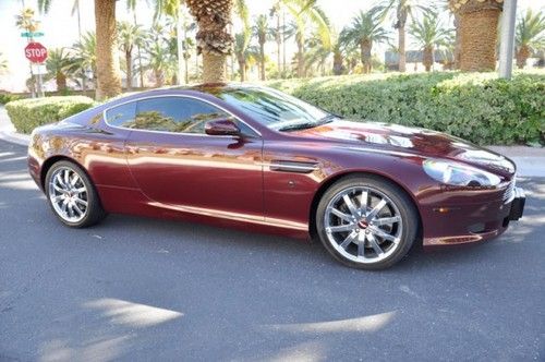 2005 aston martin db9 2dr cpe carfax certified mil