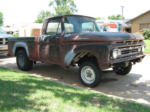 1962 ford f-100 rat rod gasser